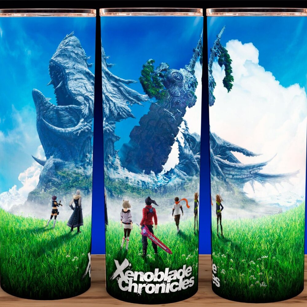 Xenoblade Chronicles Gaming Cup Mug  Tumbler 20oz